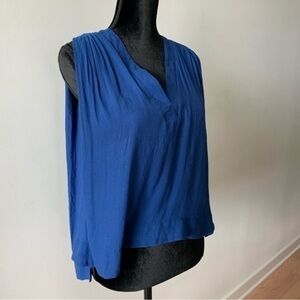 2. Free People Womens Blue Blouse